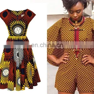 Hot Sale Super Wax Hollandais/Wholesale African Wax Printes Fabric/Feitex Cotton African Print Fabric thumbnail-1
