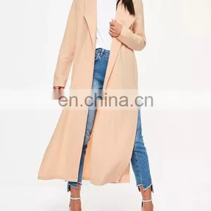 European Style Camel Coat New Model Women Coat for Ladies thumbnail-6