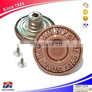 20mm Metal Buttons, With Custom Design, Rhinestone Buttons thumbnail-1