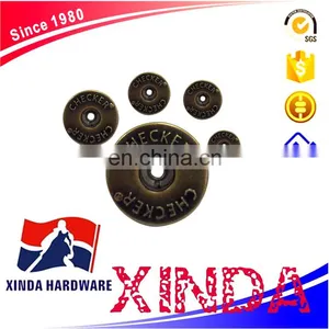 19mm Zinc Alloy Button, Metal Buttons for Customized Design thumbnail-1