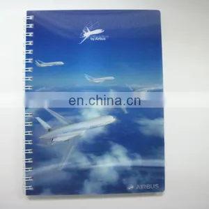 Manufacture High Quality Customized 3d Lenticular Notebook Cover thumbnail-5