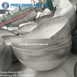 Metal Hemispheres Tank Head 36