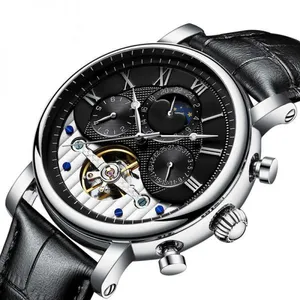 Week Calendar 24 Hours Tourbillion Automatic Watch Men 2019 thumbnail-3