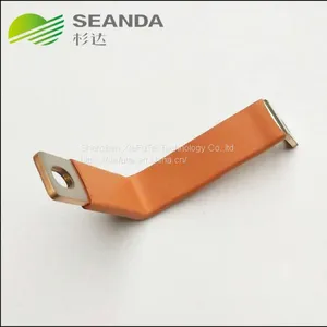 Custom Nickel-plated Flexible Laminated Copper Busbar for Electric Control Box thumbnail-4