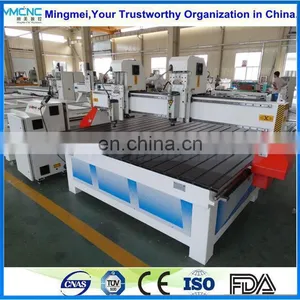 Cnc Router Mingmei 1325 Dual Heads 3D Double Heads CNC Router,multi Spindle Wood Carving Machine thumbnail-1