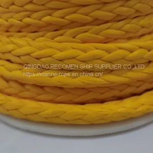 Recomen Supply Max Strength Uhmwpe Rope 12-strand Braid Uhmwpe Rope Used for Yacht thumbnail-3
