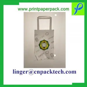 Talior Made Size and Printing Cardbaord Gift Bag With Paper Handle thumbnail-2