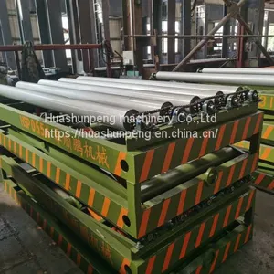 Woodworking Machinery Hydraulic Lifting Table Saw Edge Machine Sanding Assembly Line Inlet and Outlet Plate Stacking 3 Tons thumbnail-4