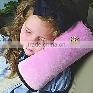 Auto Pillow Car Safety Belt Protect Shoulder Pad Adjust Vehicle Seat Belt Cushion for Kids Children thumbnail-2