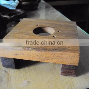 Salt Lamps Wooden Base thumbnail-2