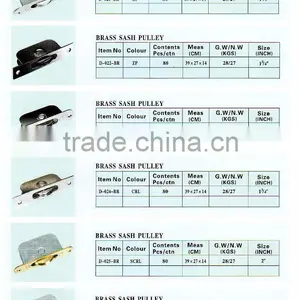 Brass Sash Pulley thumbnail-1