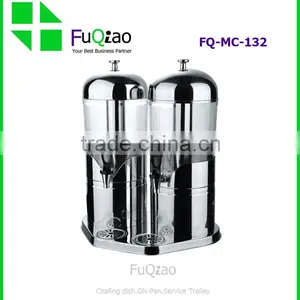 Wholesale Stainless Steel 3 Tanks Hotel Juice Dispensers , Water Tea Dispensers , Coffee Milk Dispensers Most Popular thumbnail-5