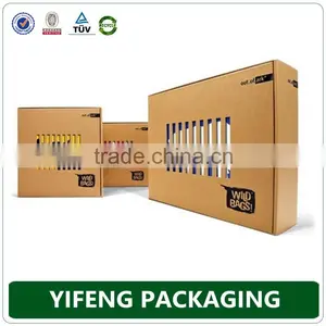 High Quality Kraft Cardboard Paper Stockings Packing Box With Window thumbnail-2