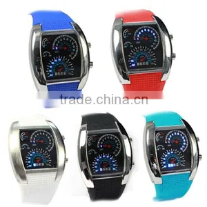 Vogue LED Watch Siliver Case thumbnail-1
