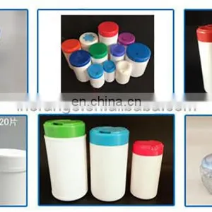 OrangeMech Hot Selling Full-automatic Wet Towel Can Filling Sealing Machines Auto Wet-Wipe Canister Filling Sealing Machine thumbnail-2