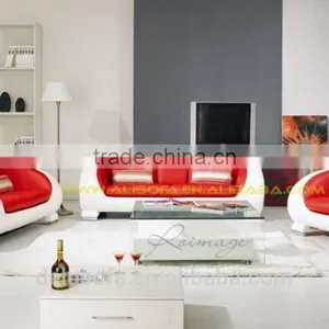 Space Saving Leather Sofa For Sale thumbnail-3