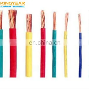 IEC 60227 House Building Wire Cable With Pvc Sheathed Green / Yellow Color thumbnail-4