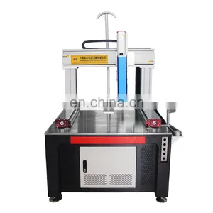 Factory Outlet Plastic Metal PVC Logo Printing Fiber Marker Flying Laser Engraving Machine thumbnail-1