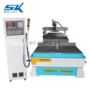 Senke CNC Router Wood Cutting Engraving Machine With ATC 8 Tools thumbnail-4