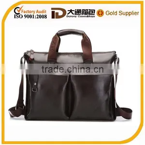 Hot Sale High Quality Leather Computer Bag thumbnail-1