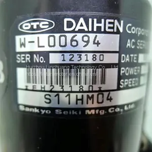 Sankyo OTC DAIHEN W-L00694 S11HM04 Servo Motor for Industrial Machine thumbnail-1