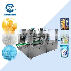 100G-1Kg Packing Liquid Sachet Packing Automatic Bag Making Spices Paste Doypack Packaging Machine thumbnail-1