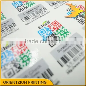 E.g. Hologram, Micro Text, UV Light, Heat Sensitive Security Label Sticker thumbnail-3