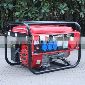 Bison China 12V/8.3A 6.5Hp 3 Kw 3Kw Super Silent Gasoline Generator thumbnail-1