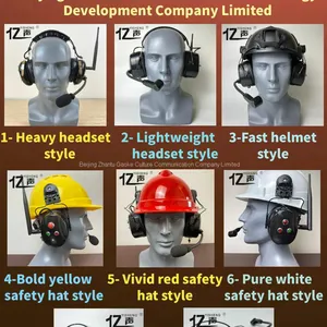 Hands-free Two-way Voice CommunicationsFull Duplex Wireless Noise Reduction Intercom Headset“YISHENG” YS-QSG-9PS Series Lightweight thumbnail-4
