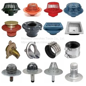 Roof Drain Parts Aluminum Grate for Scupper Parapet Side Roof Drain thumbnail-4