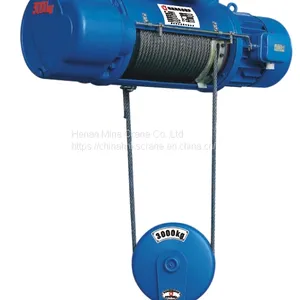 Low Head Room Wire Rope Electric Hoist thumbnail-2