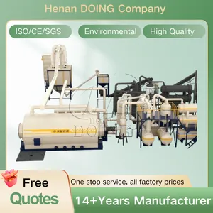 Plastic to Fuel Recycling Pyrolysis Machine 100kg to 50 Tons Waste PP/PA/ABS/aluminum Plastics Pyrolysis Machine thumbnail-4