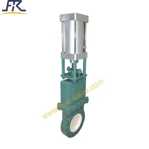 Split type ceramic lined knife gate vsalve 5093