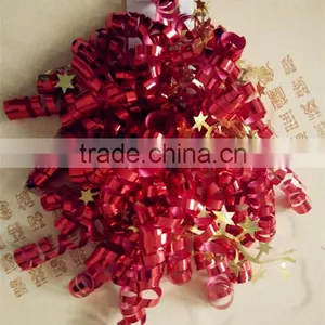 With PET Star Line 30inch Length Curly Bow/wrapping Curling Ribbon Bow for Decoration thumbnail-1