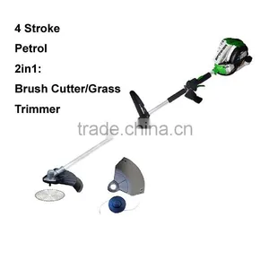 CE/GS Approval 4 Stroke 700 W Petrol 2in1 Brush Cutter /Grass Trimmer Quality Choice thumbnail-1
