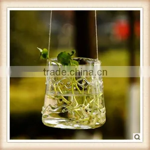 Hanging Glass Flower Water Vase Glass Terrariums Wholesale thumbnail-4