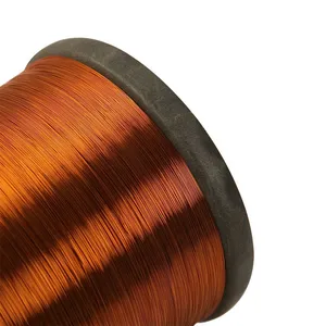 Factory Wholesale Price AWG Polyesterimide Class 180 Winding Wire Enameled Copper Wire thumbnail-2