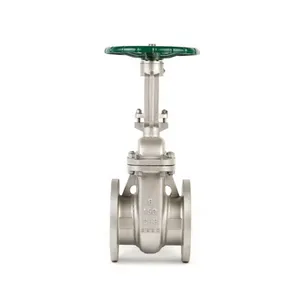 API 304 Stainless Steel Flange SS Gate Valve 300LB 316L Large Diameter ANSI Hard Seal Manual Gate Valve thumbnail-2