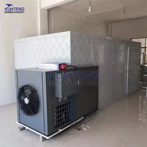 Heat Pump Spent Grain Drying Machine for Poultry Feed Leather Molasses Egg Tray Palm Kernel Black Soldier Fly Larvae Dryer EPC thumbnail-2