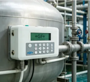 Portable Ultrasonic Flow Meter Clamp On Flow Meter Water Flow Measurement for Industrial Water Treatment PF220 V2 thumbnail-3