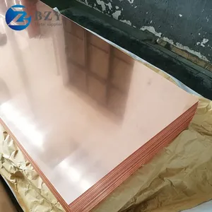 Pure 99.99% Electrolytic Copper Sheet OFC OFHC C10100 C10200 C10300 Oxygen-Free Copper Sheet Plate thumbnail-5