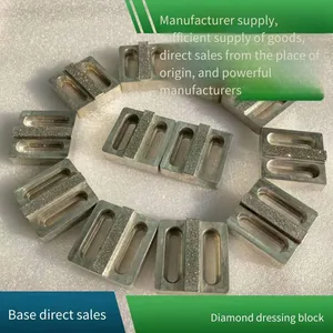 Electroplated Diamond Grinding Block, Single-sided Sand-plated for Sharpness, Substrate Available, Wear-resistant for Grinding thumbnail-4