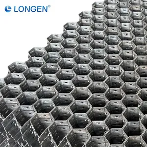 Anti Refractory Bonding Hole Turtle Shell Hexagonal Mesh Double Clench Structure Firm Connection Refractory Works thumbnail-3