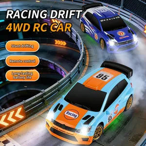 Remote Control Rally Car RC Vehicle Toys 4WD 2.4GHz RC Drifting Spray Car With Light Remote Control Toys thumbnail-1