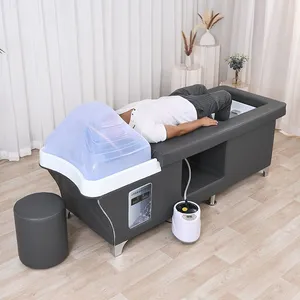 Adjustable Height Shampoo Bowl Bed With 3D Water Therapy and IPX4 Waterproof Control thumbnail-4