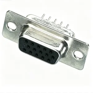 HARTING 09562515500 D-Sub High Density 26 Position Female Straight Through Hole PCB Connector thumbnail-1