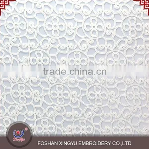 Sexy Hollow Out Fashion Floral African Organza Lace Fabric Quality Choice thumbnail-2