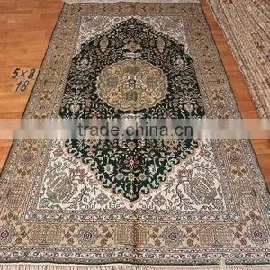 5'x8' Hand-knotted Popular Selling Cotton Carpets thumbnail-1