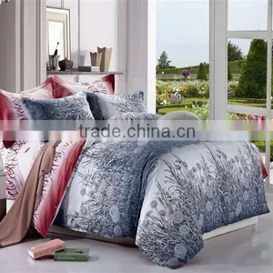 Pigment Print Plant Bedding Cotton Duvet Cover Bed Set thumbnail-1