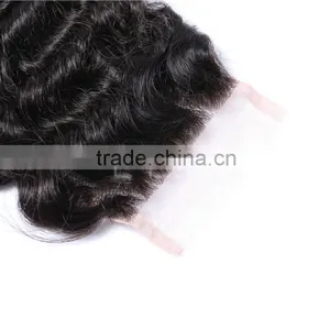 Factory Wholesale Price Double Drawn Unprocessed Virgin Malaysian Hair Weaves 3 Bundles With Silk Base Frontal or Lace Closure thumbnail-4